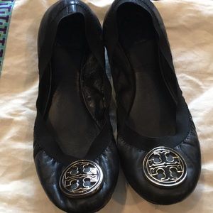 Priced to SELL!!! Tory Burch Black Caroline Flats